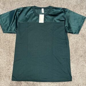American Apparel Men’s Mesh T-Shirt Green Size S